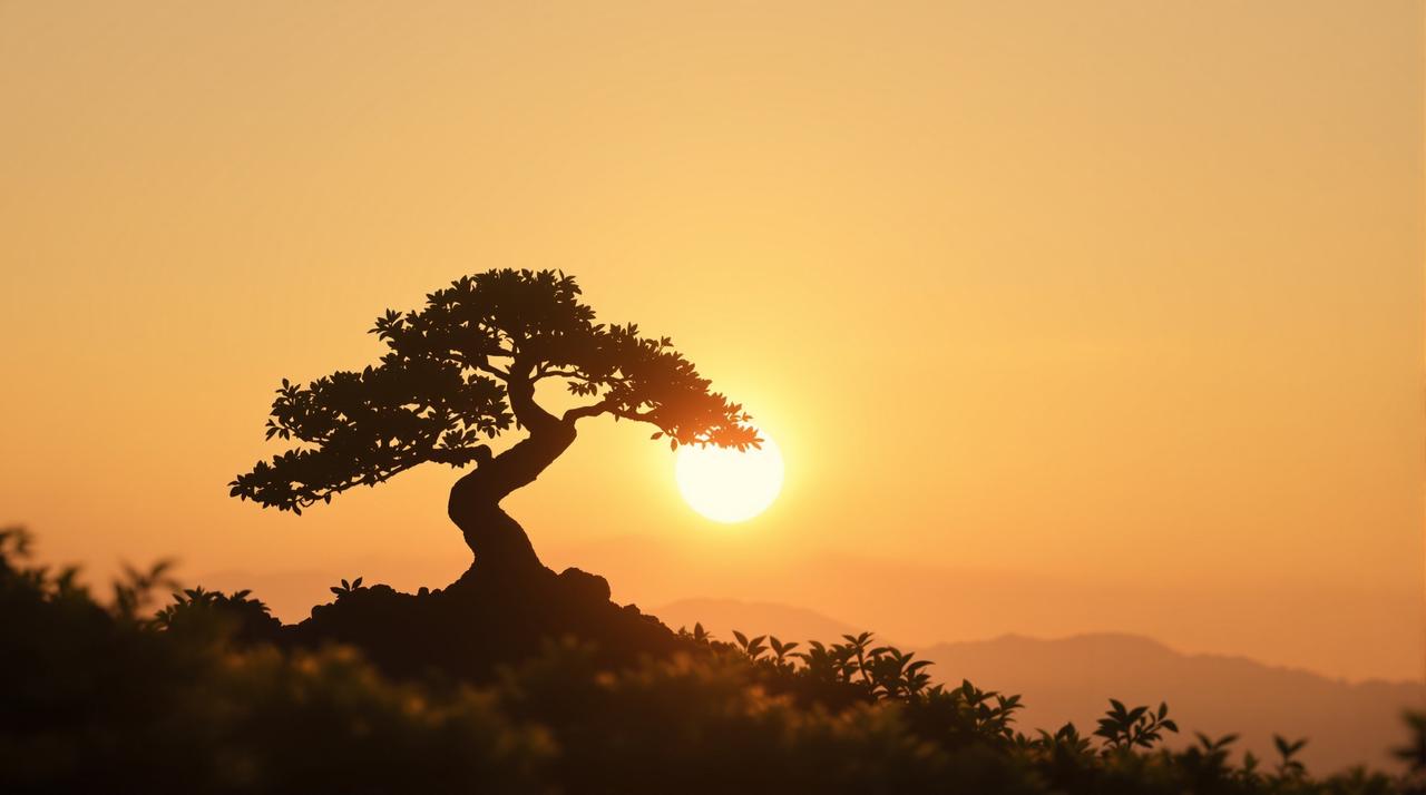 盆栽之中见天地