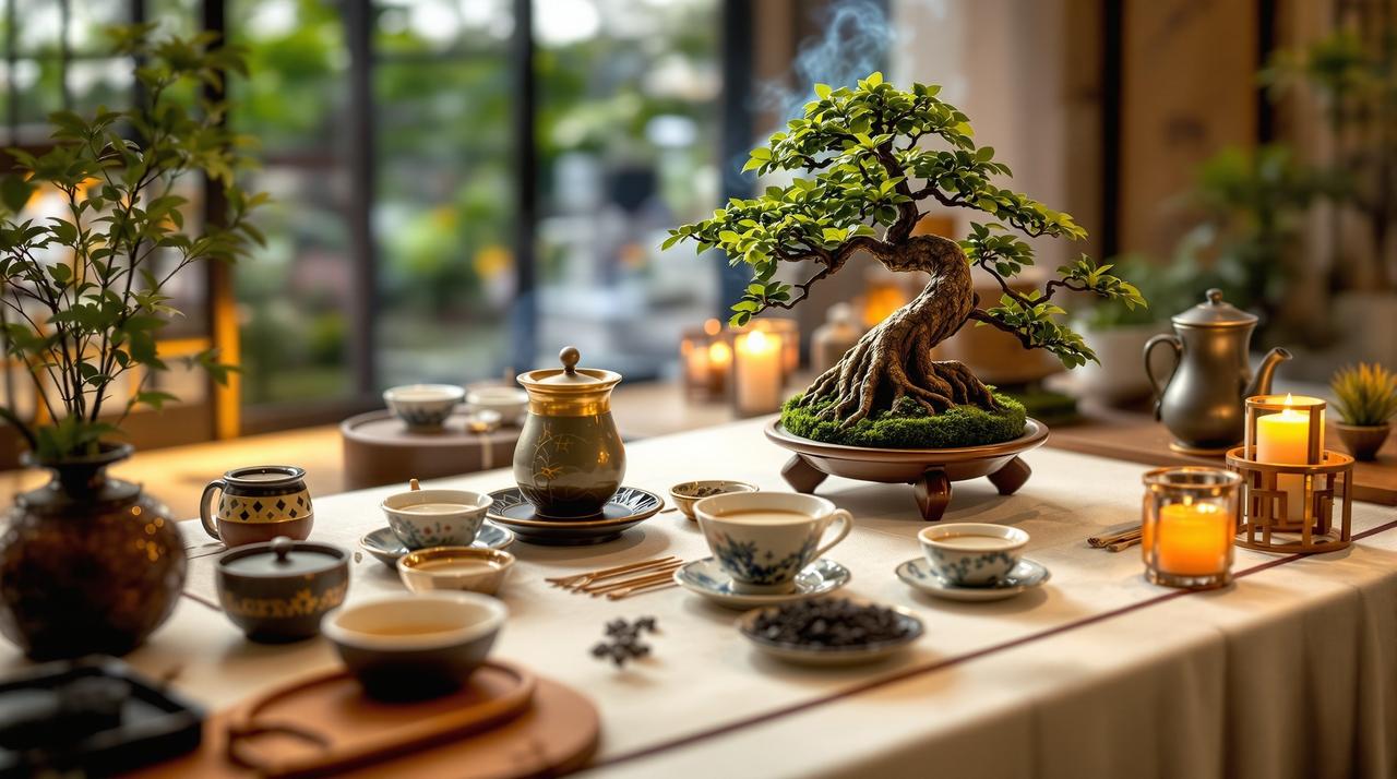 盆栽与茶:一场雅集的全记录