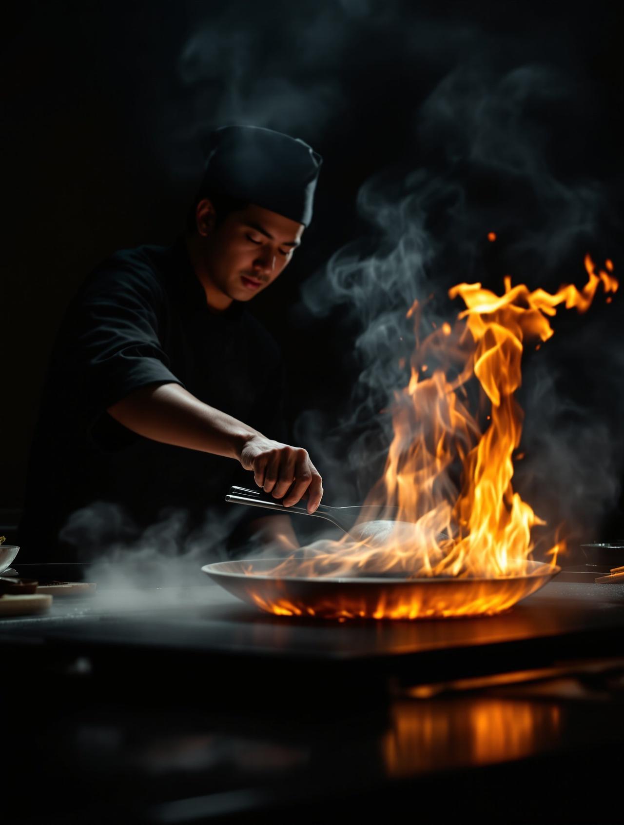 冰与火:铁板烧的艺术