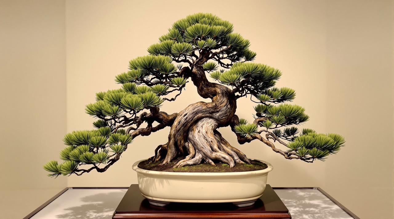 百年孤松:一盆传承五代人的盆景